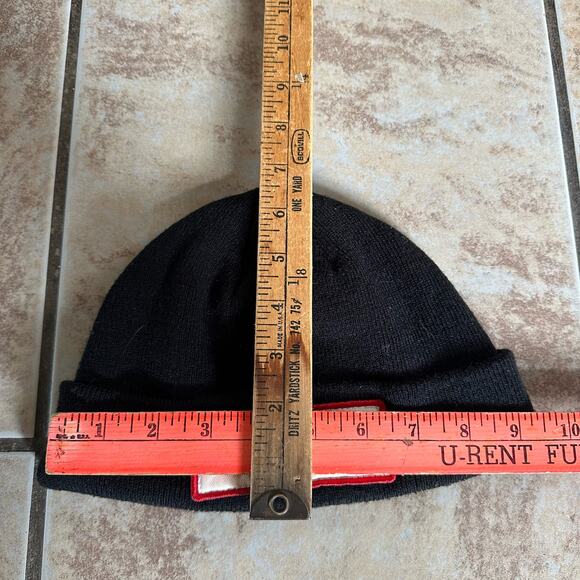 The Hundreds Black Cap Beanie Skully Hat One Size Streetwear - Picture 6 of 6